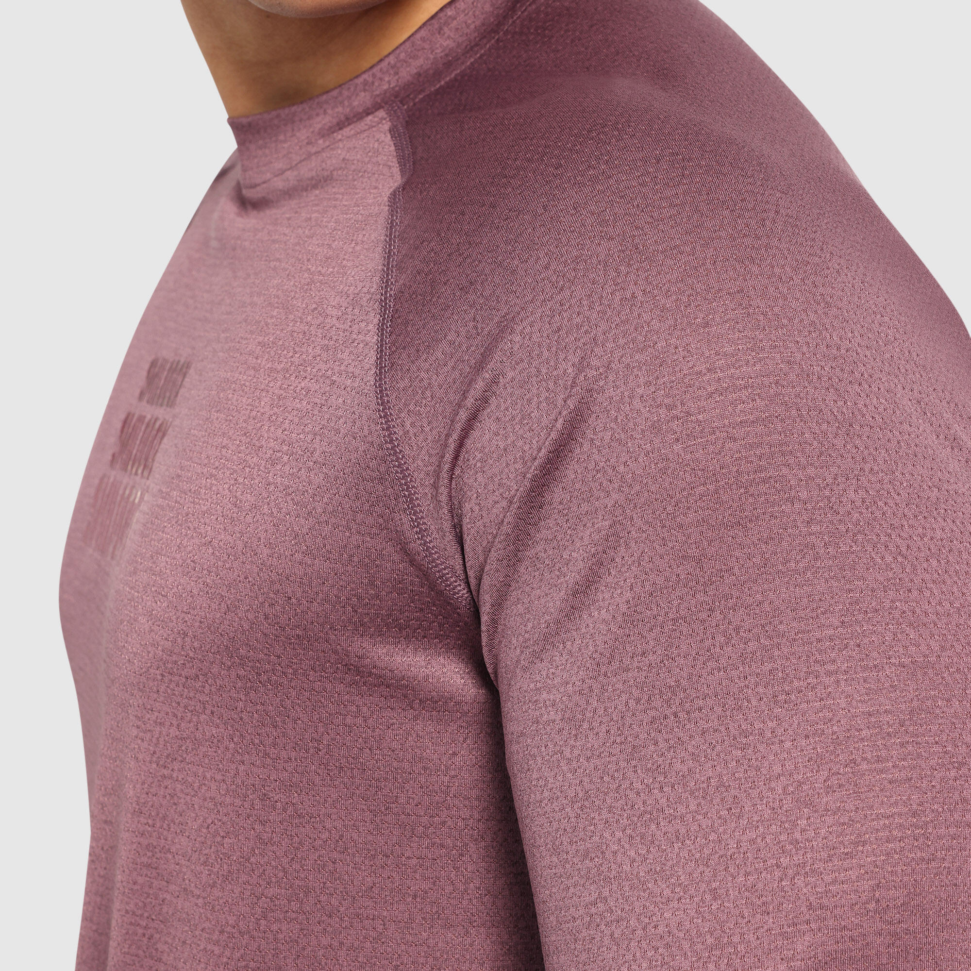 Herren T-Shirt Powerfit Triple Violett 4/6