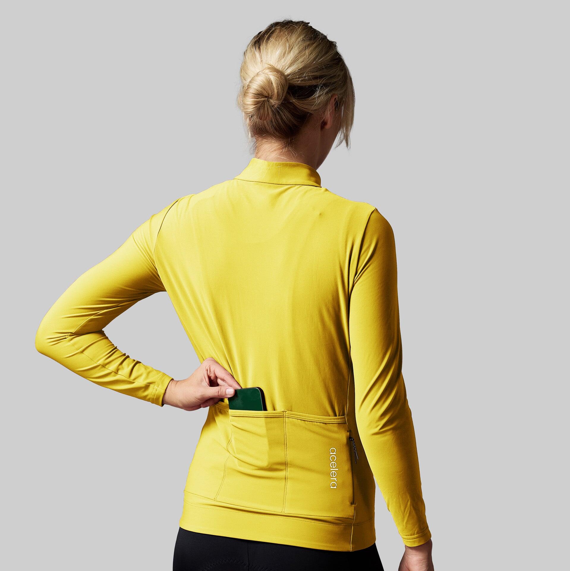 Professional Donna Maglia ciclismo manica lunga calda 6/7