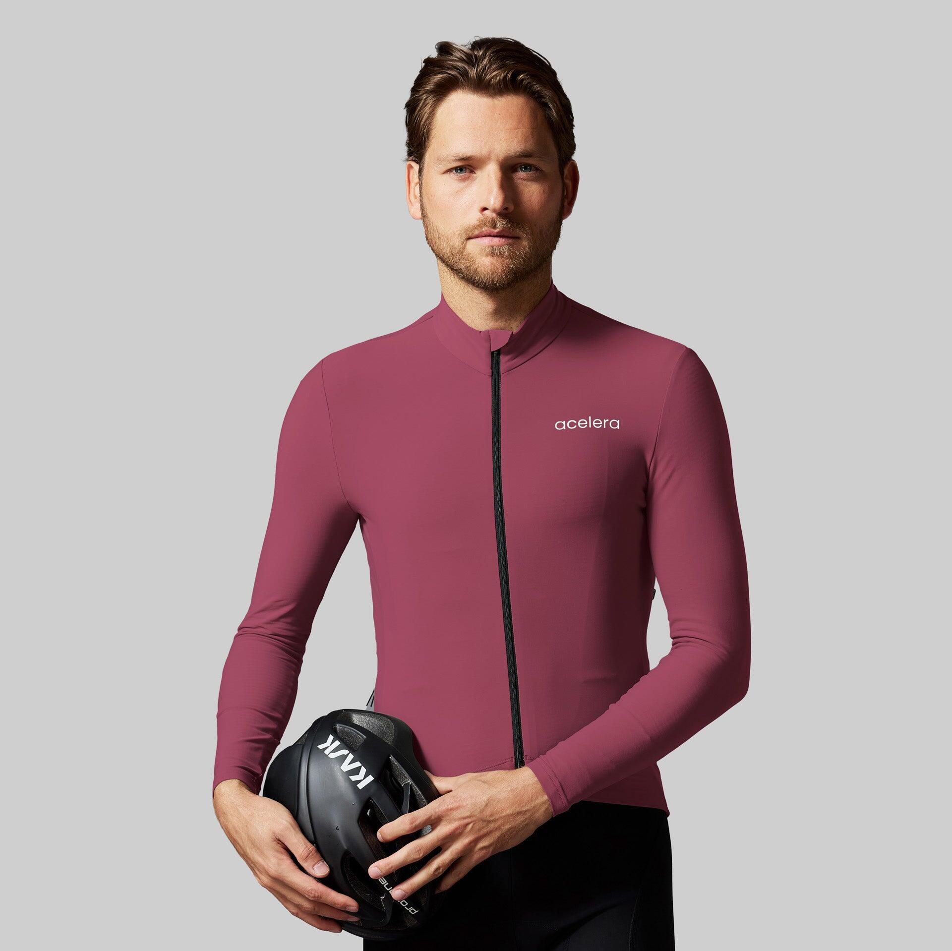 Professional Homme Maillot vélo manches longues chaud 6/7