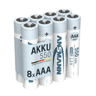 Micro AAA Akku 550 mAh Geringe Selbstentladung