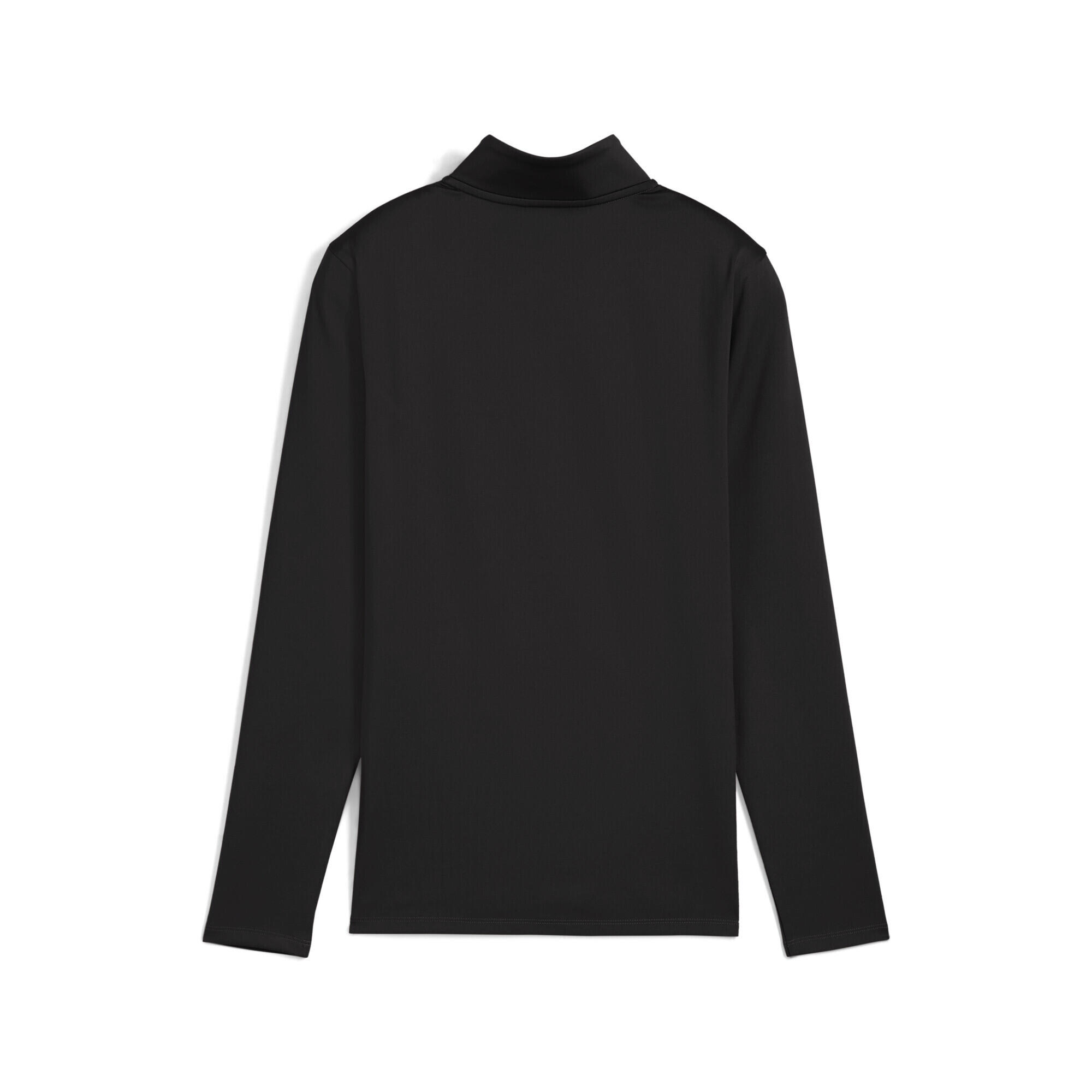 Maglia con zip intera PUMA STRONG da donna PUMA Black 6/7