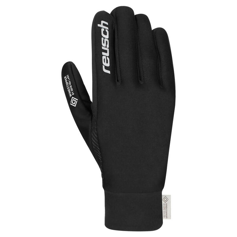 Rękawice Karayel Windstopper Touch Tec - Black - Silver