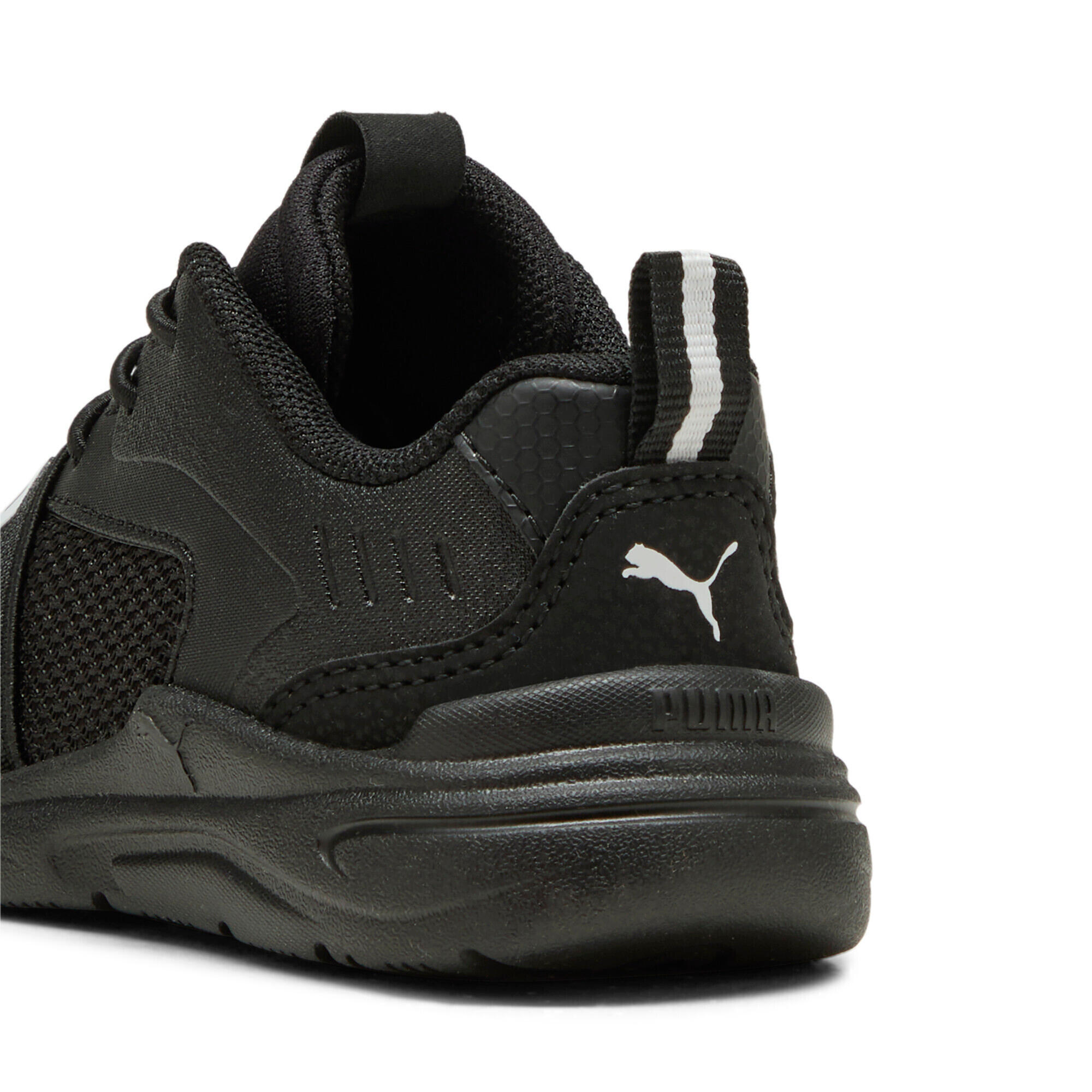 Ténis Puma Modelo Soft Wired 2 Ac Inf Cor Preto 6/6