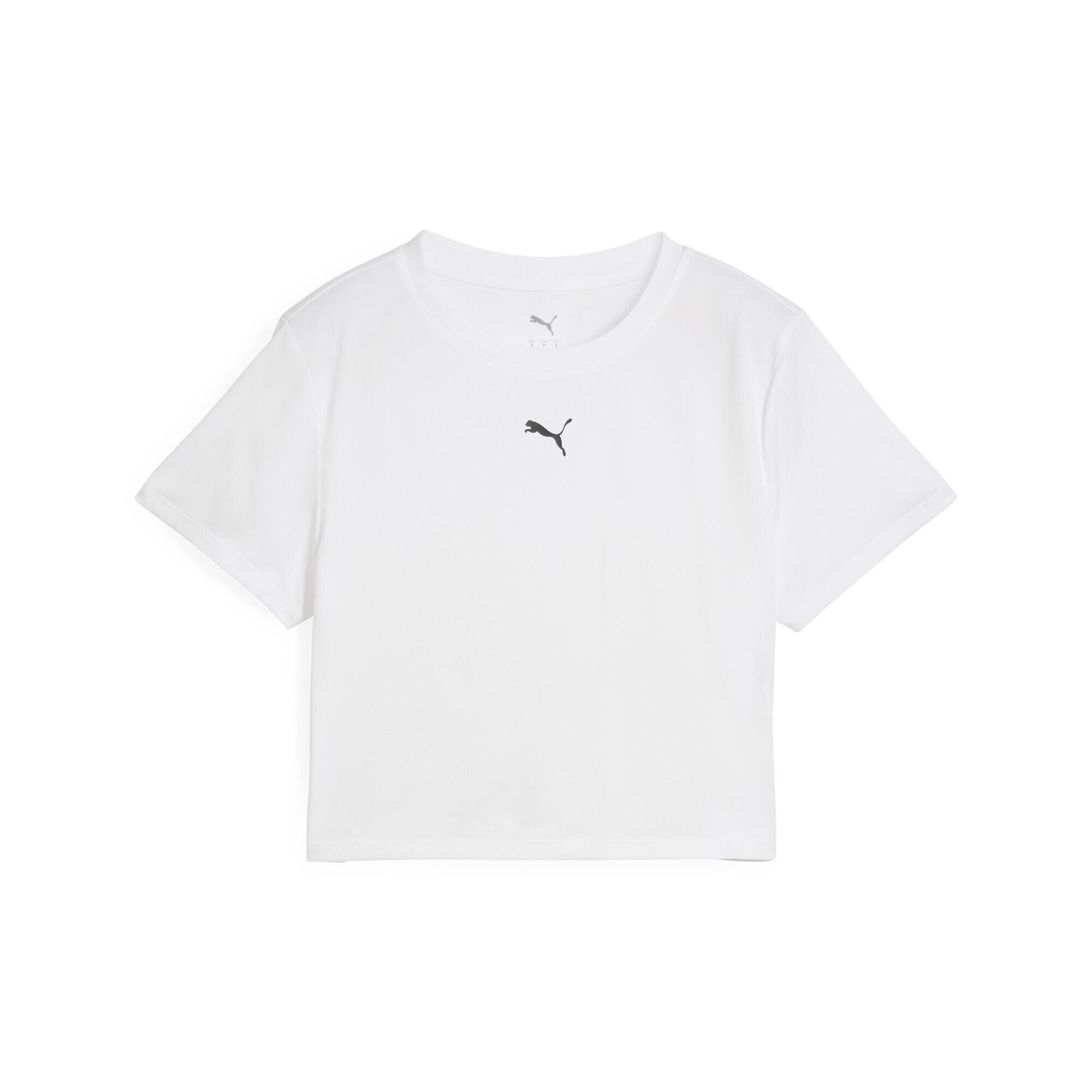 PUMA T-shirt TAD ESSENTIALS da donna PUMA White