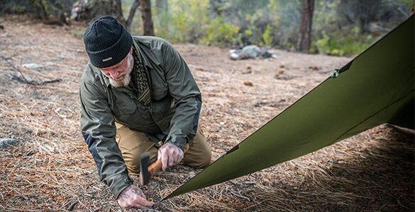 Helikon Wanderer Cap Olive Green 3/4