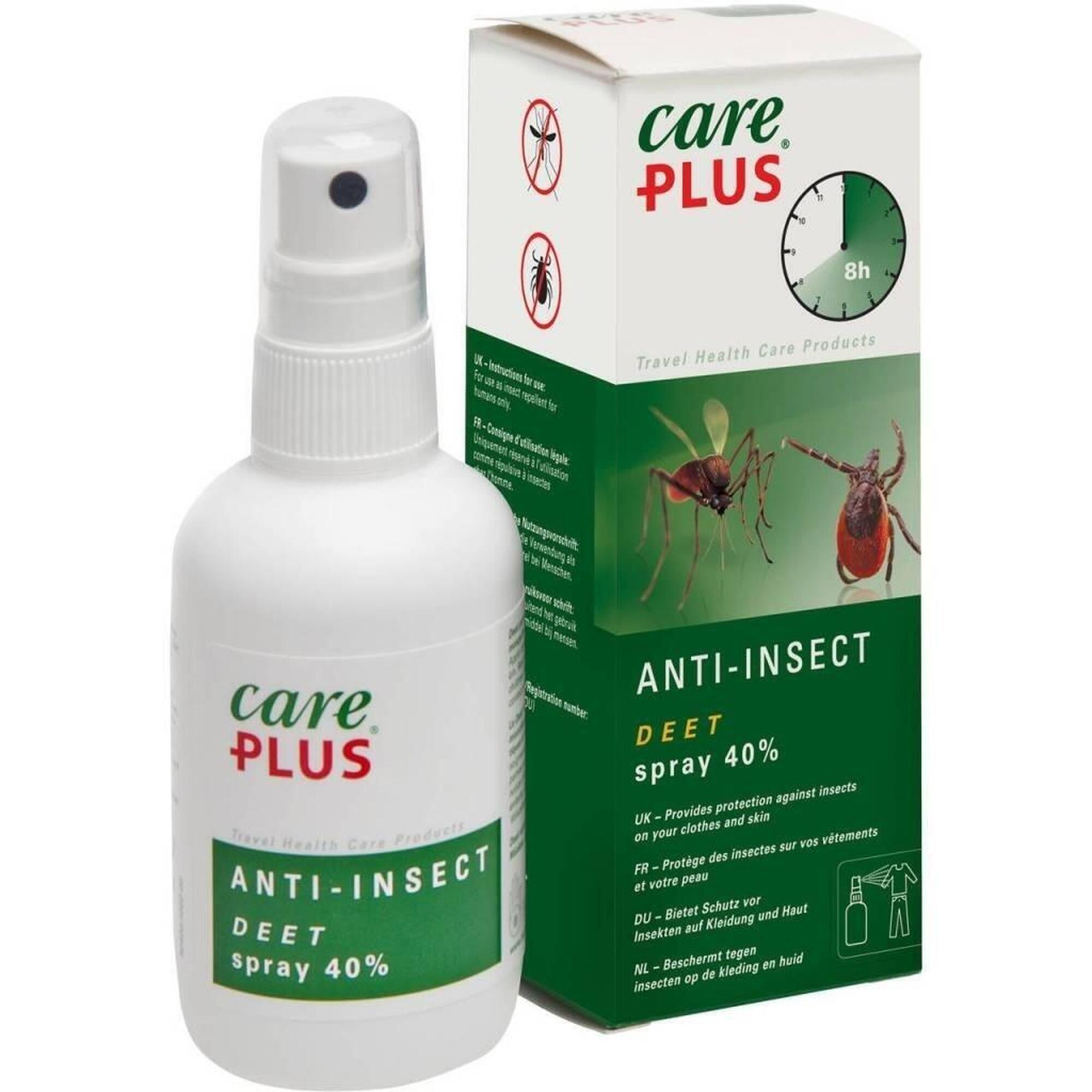Care Plus Anti-Insectos - Spray Deet 40% - 60ml