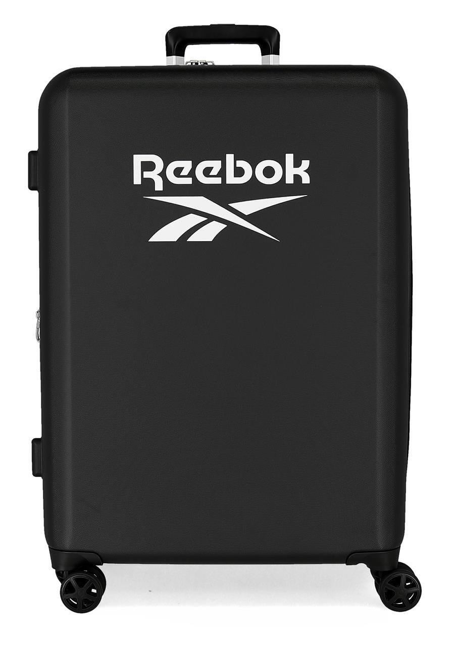Valise moyenne ABS rigide Unisexe Reebok Roxbury 70cm 81L Noir 1/7