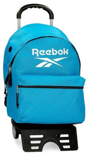 Sac à dos scolaire pour ordinateur avec chariot Unisexe Reebok Boston 44cm Bleu