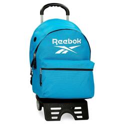 Sac à dos scolaire pour ordinateur avec chariot Unisexe Reebok Boston 44cm Bleu