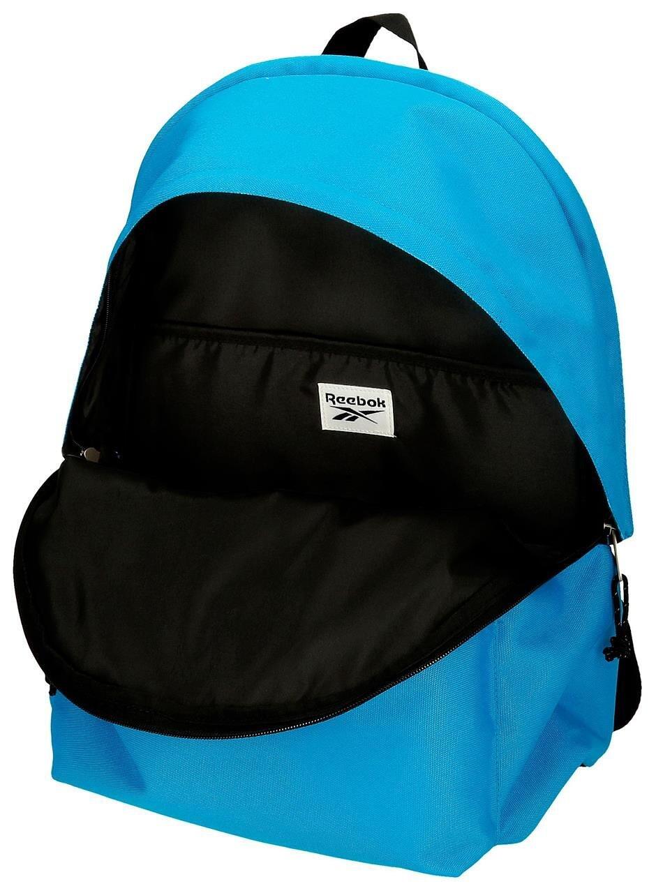 Sac à dos scolaire pour ordinateur avec chariot Unisexe Reebok Boston 44cm Bleu 5/5