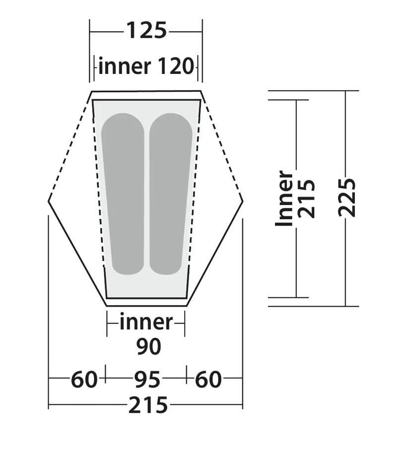 Robens Tenda - Seeker 2 LW 2/6