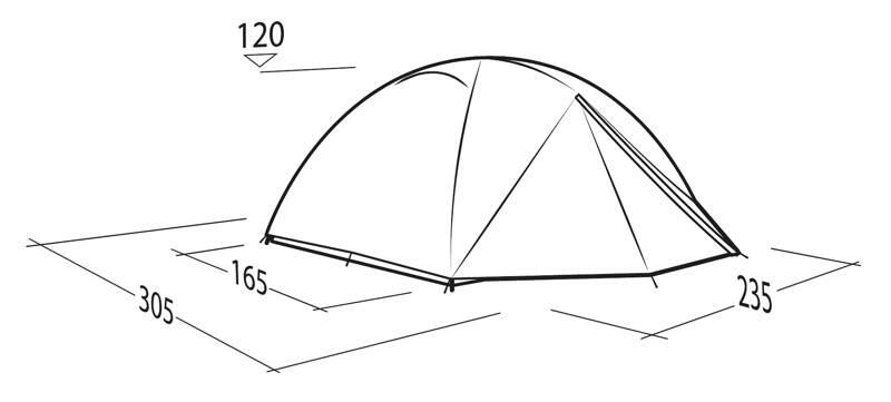 Namiot trzyosobowy Robens Lodge 3 Exp 4/7