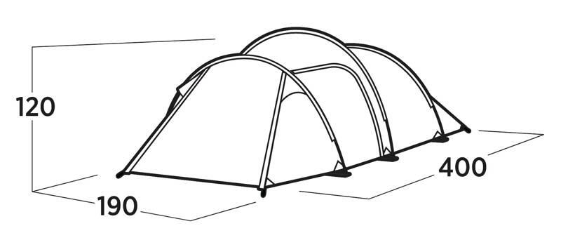 Easy Camp Tente - Hemsedal 3 4/7