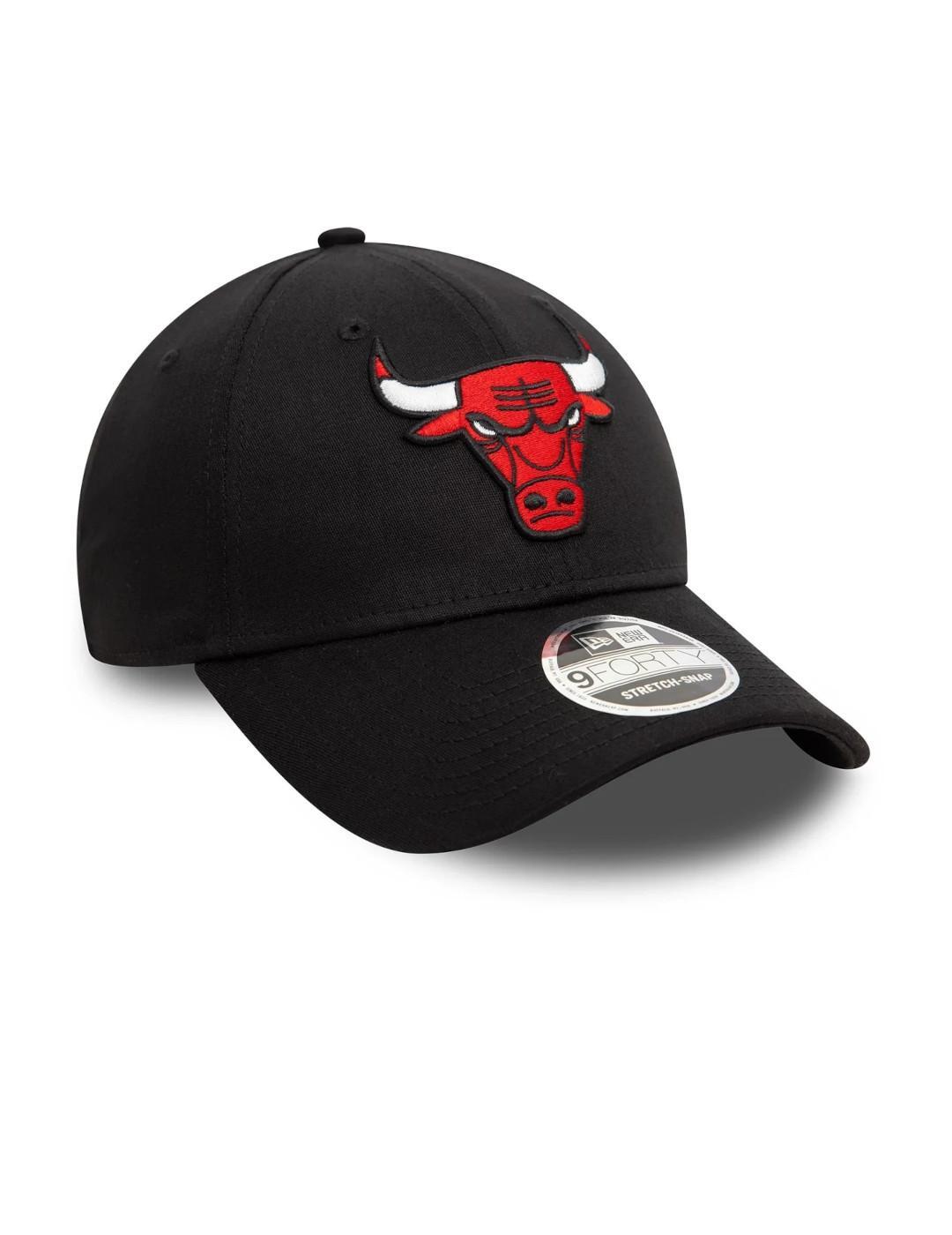 New Era Chicago Bulls Black Hat 3/4