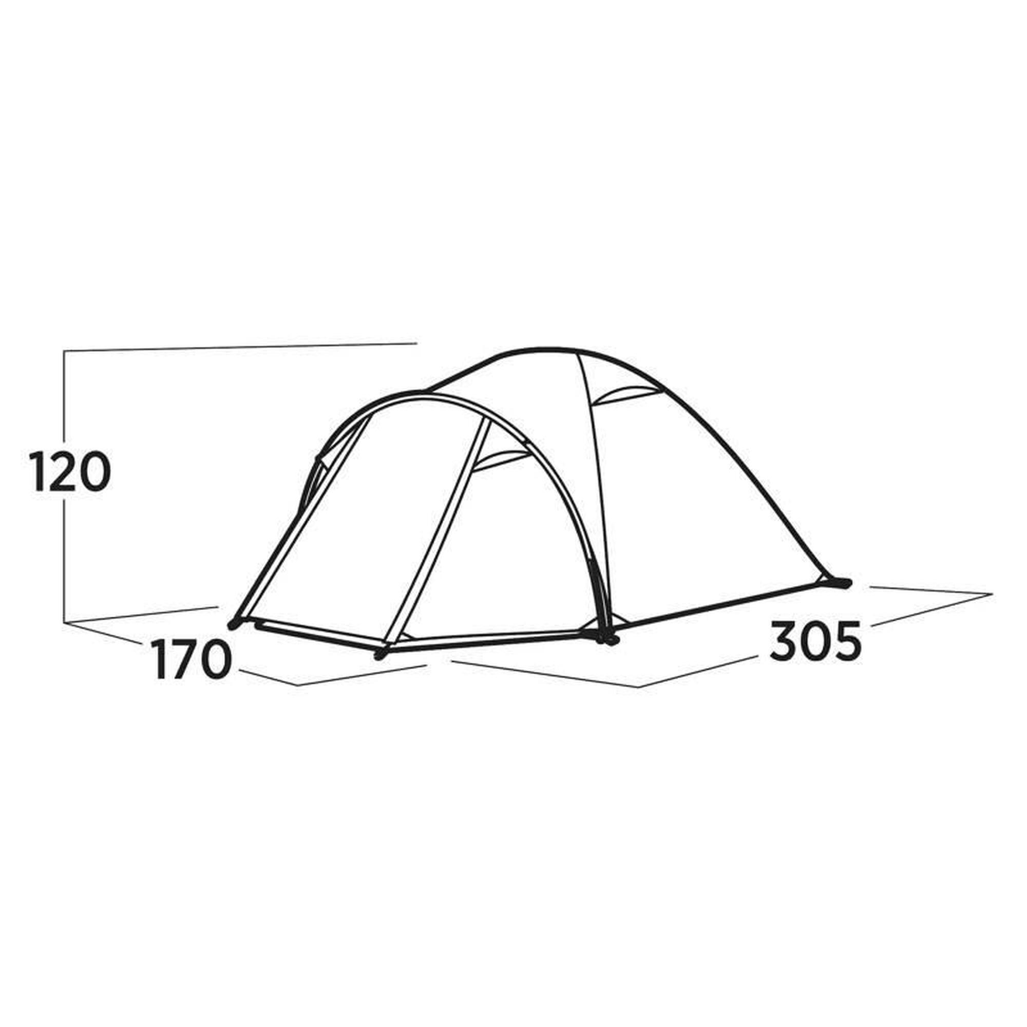 Namiot trzyosobowy Easy Camp Setesdal 3