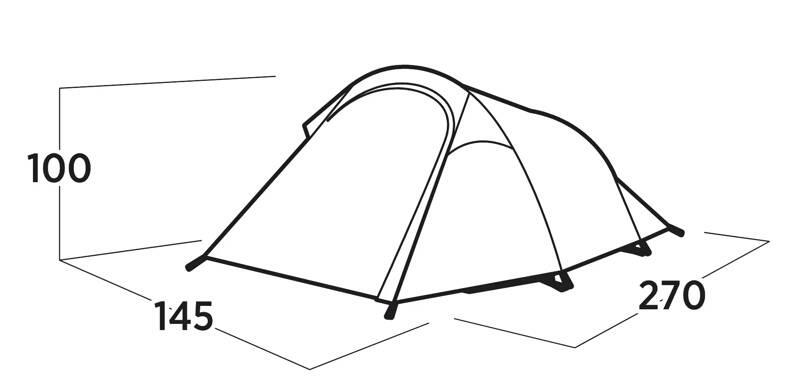 Easy Camp Zelt - Reindal 2 4/7