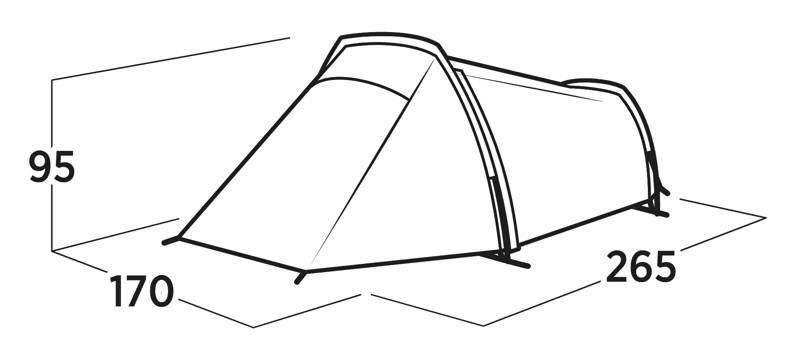 Easy Camp Tenda - Sarek 2 4/7