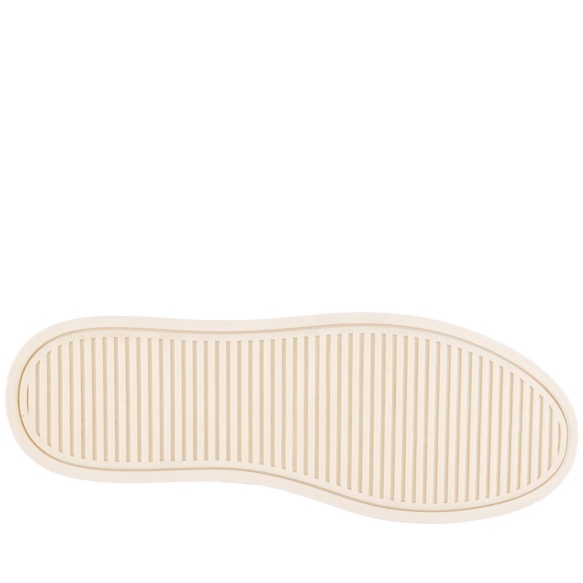 Baskets femme en caoutchouc beige de fitness 4/7
