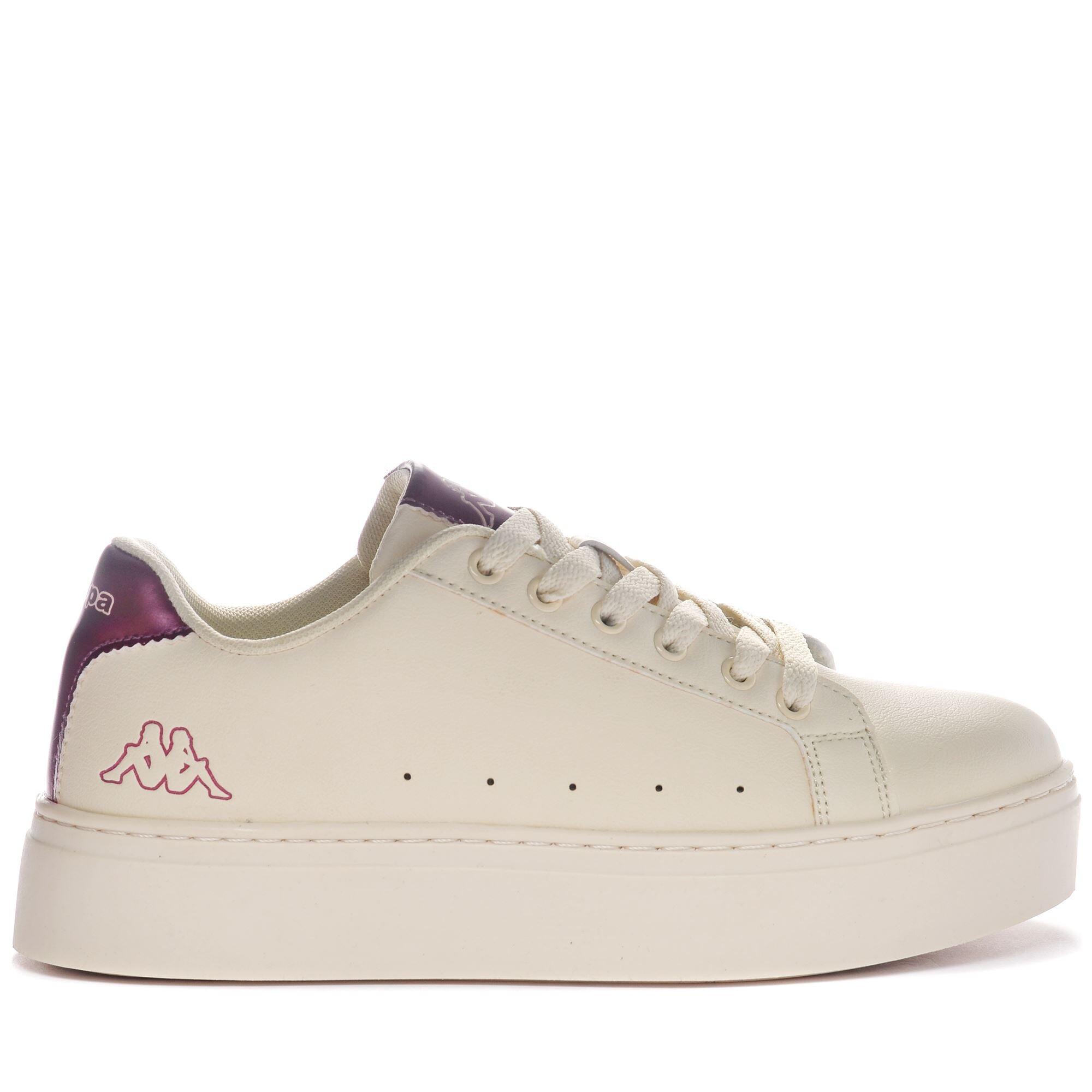 Baskets femme en caoutchouc beige de fitness 3/7