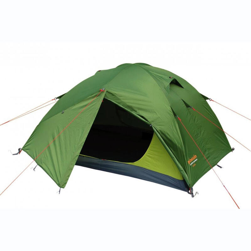Cort Pinguin Gemini 150 green pack, 2-3 persoane, 3.5kg, 220x150cm, verde