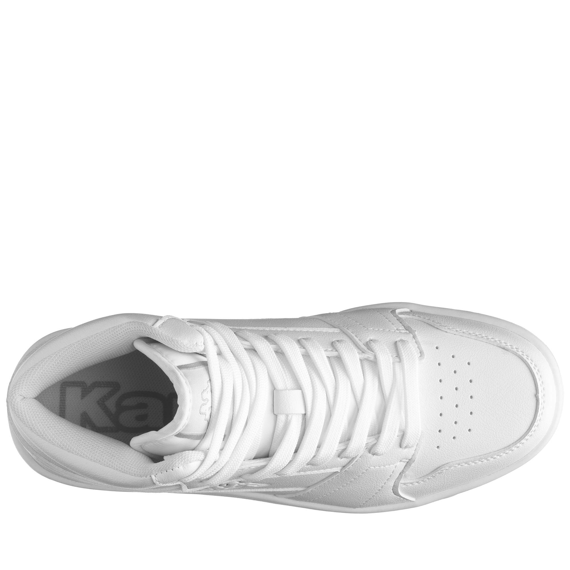 Sneakers bassa da uomo donna in gomma bianco da fitness 2/7