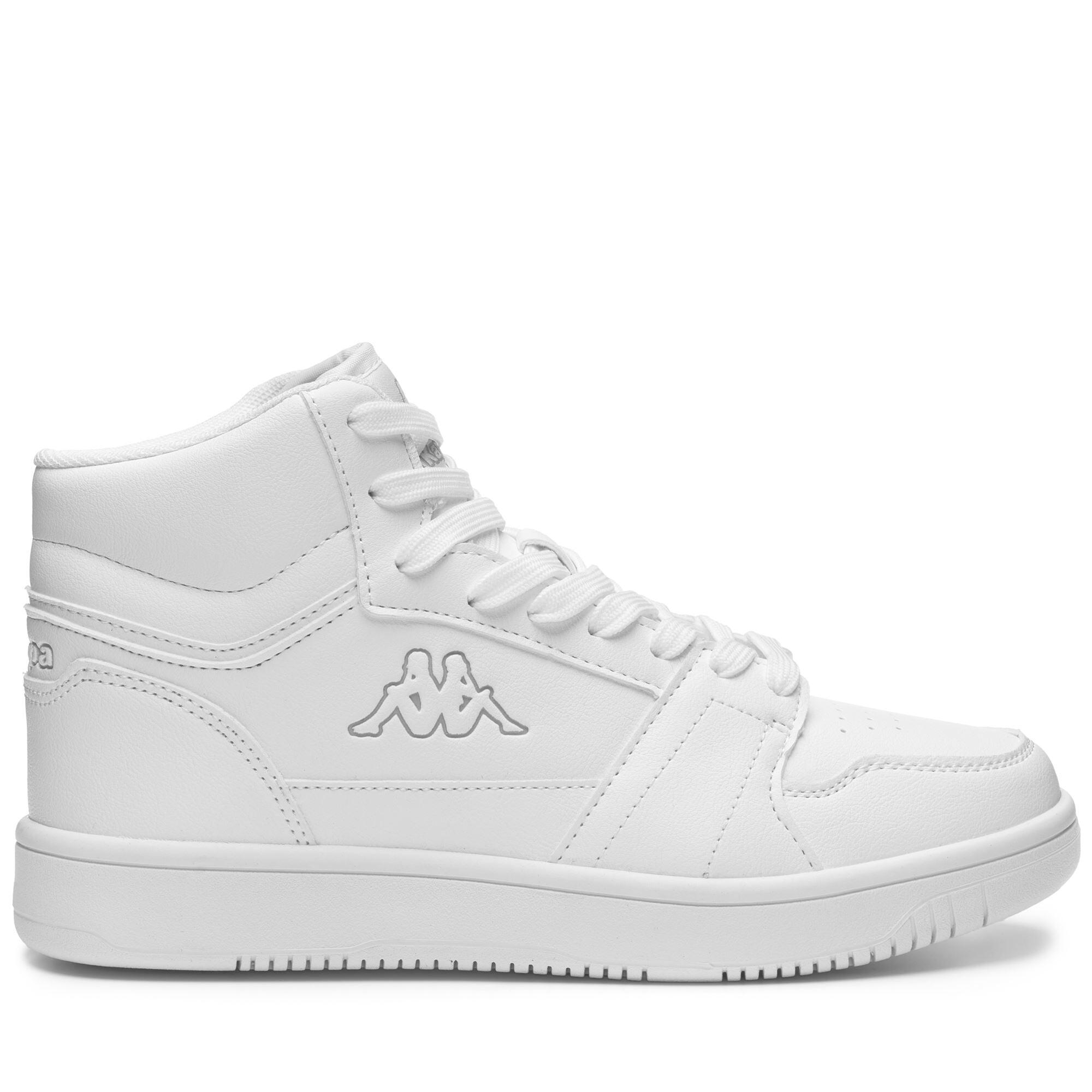 Sneakers bassa da uomo donna in gomma bianco da fitness 3/7