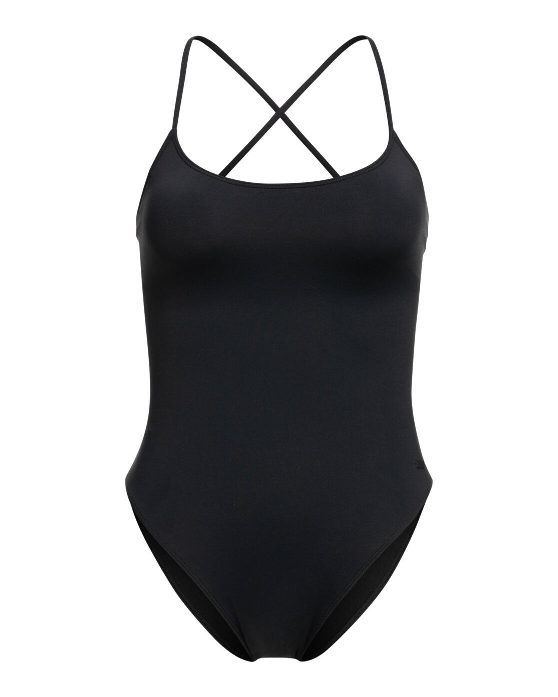 Maillot de bain une pièce BEACH CLASSICS STRAPPY OP Noir Femme 2/4