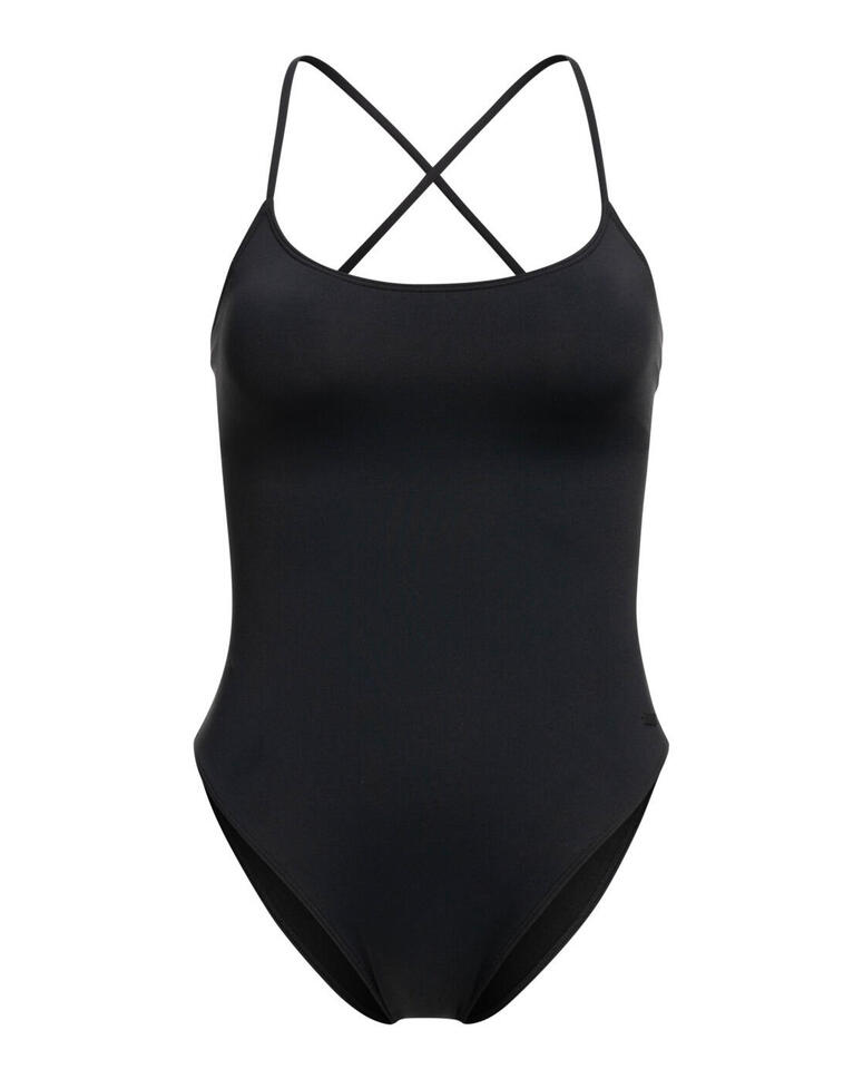 Jednoczęściowy strój kąpielowy dla Kobiety BEACH CLASSICS STRAPPY OP Czarny