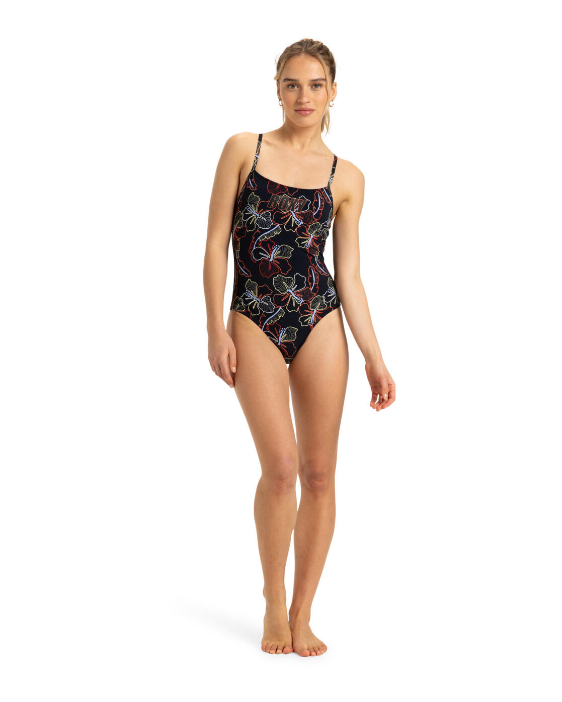 Strój kąpielowy jednoczęściowy damski ROXY Active Basic Printed 3/4