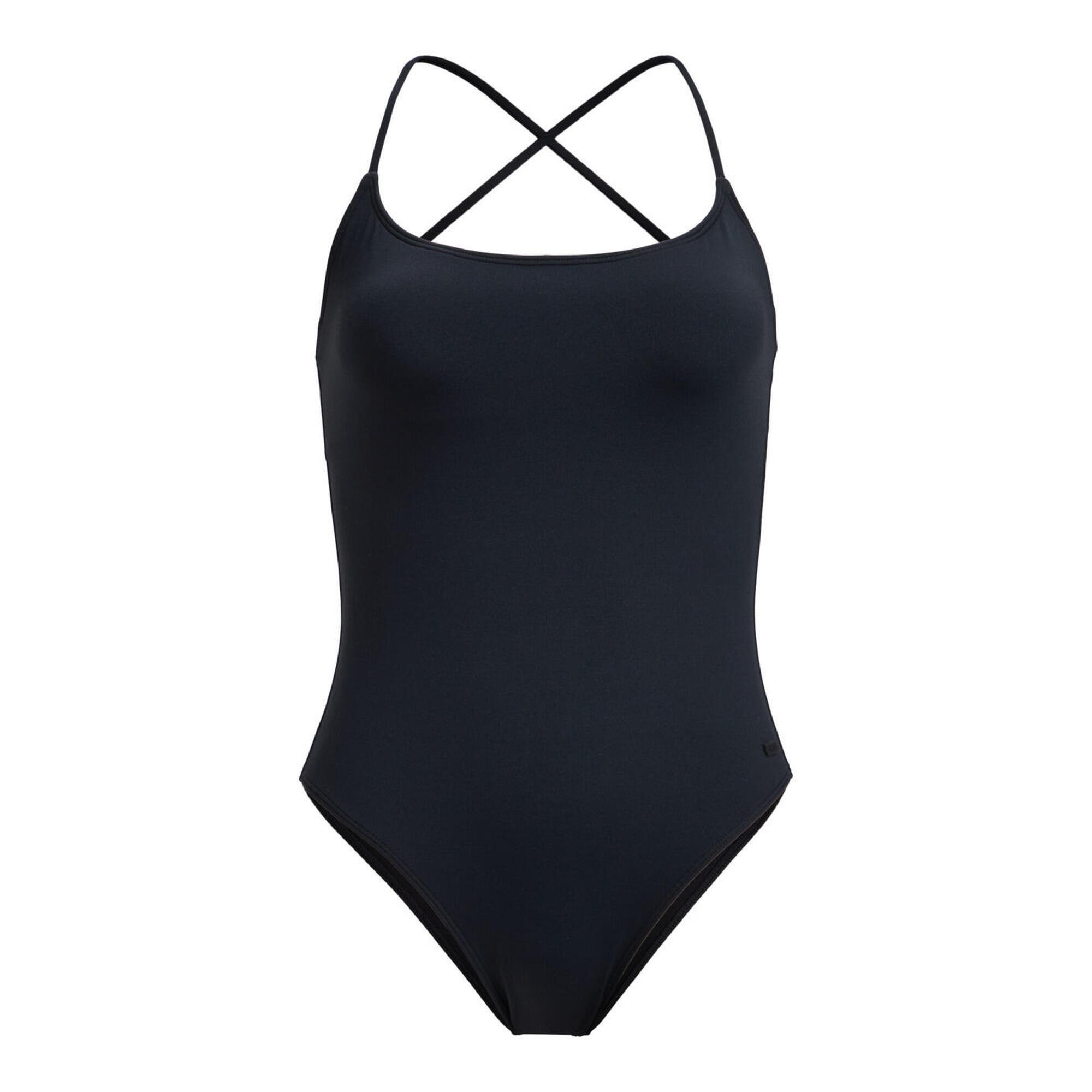 Jednoczęściowy strój kąpielowy dla Kobiety BEACH CLASSICS STRAPPY OP Czarny