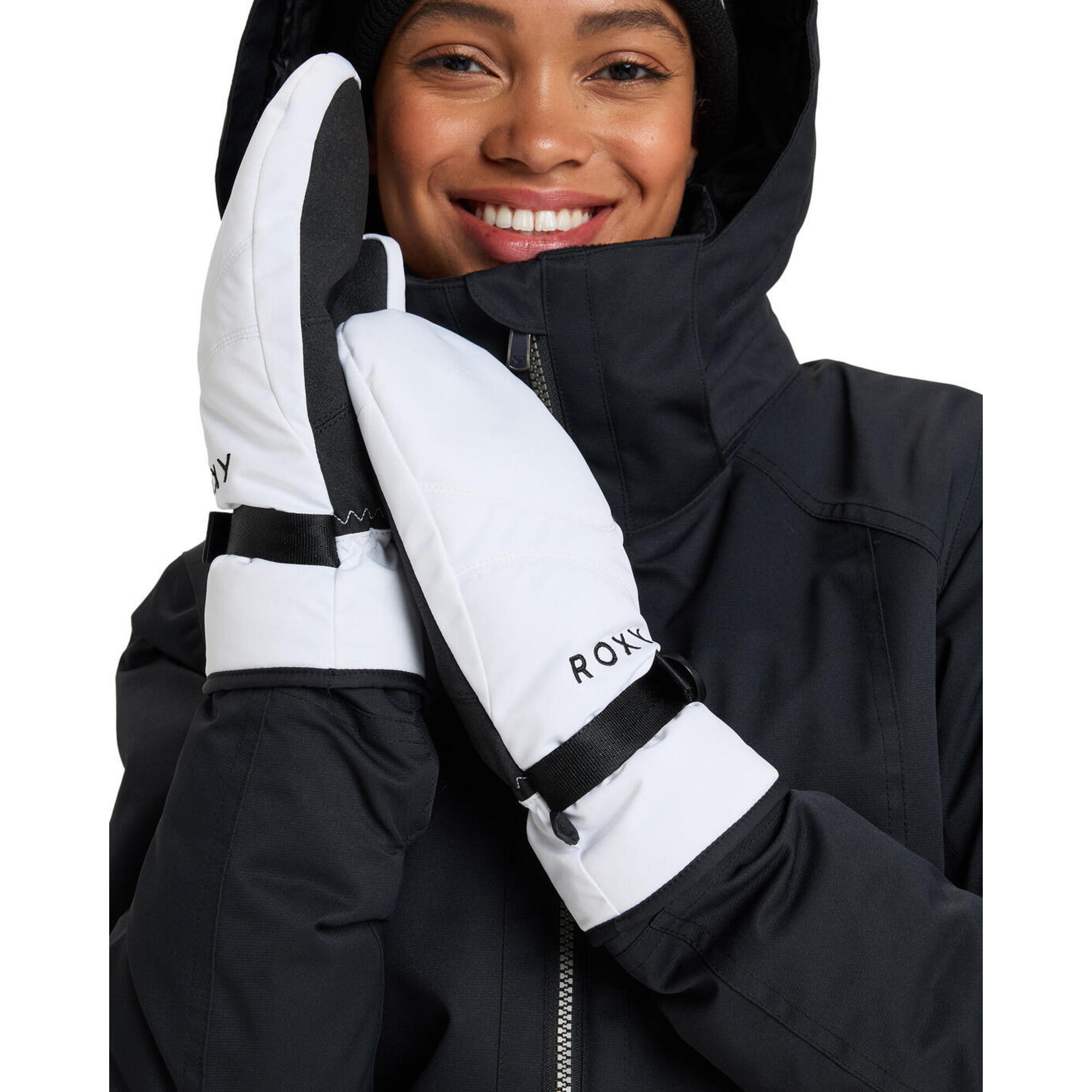 Rękawice snowboardowe/narciarskie dla Kobiety ROXY JETTY Biały
