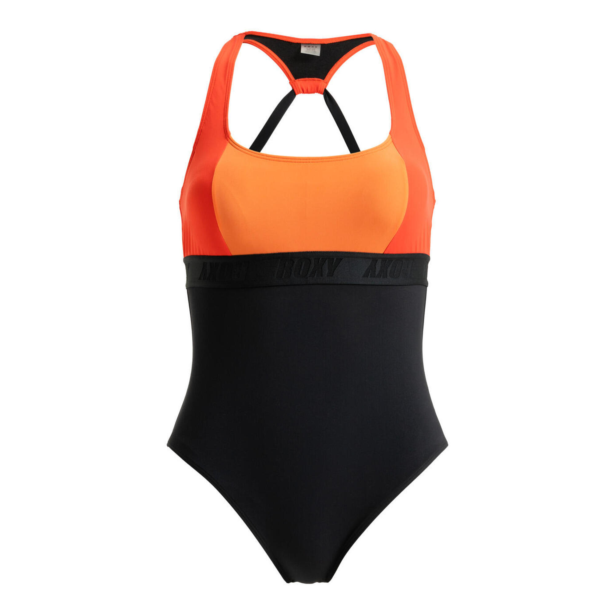 Jednoczęściowy strój kąpielowy dla Kobiety ROXY ACTIVE COLORBLK