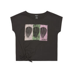 T-shirt à manches courtes PURA PLAYA Noir Fille