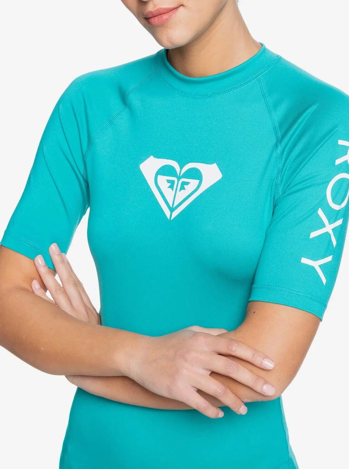 Lycra manches courtes UPF 50 WHOLE HEARTED Bleu Femme 3/4