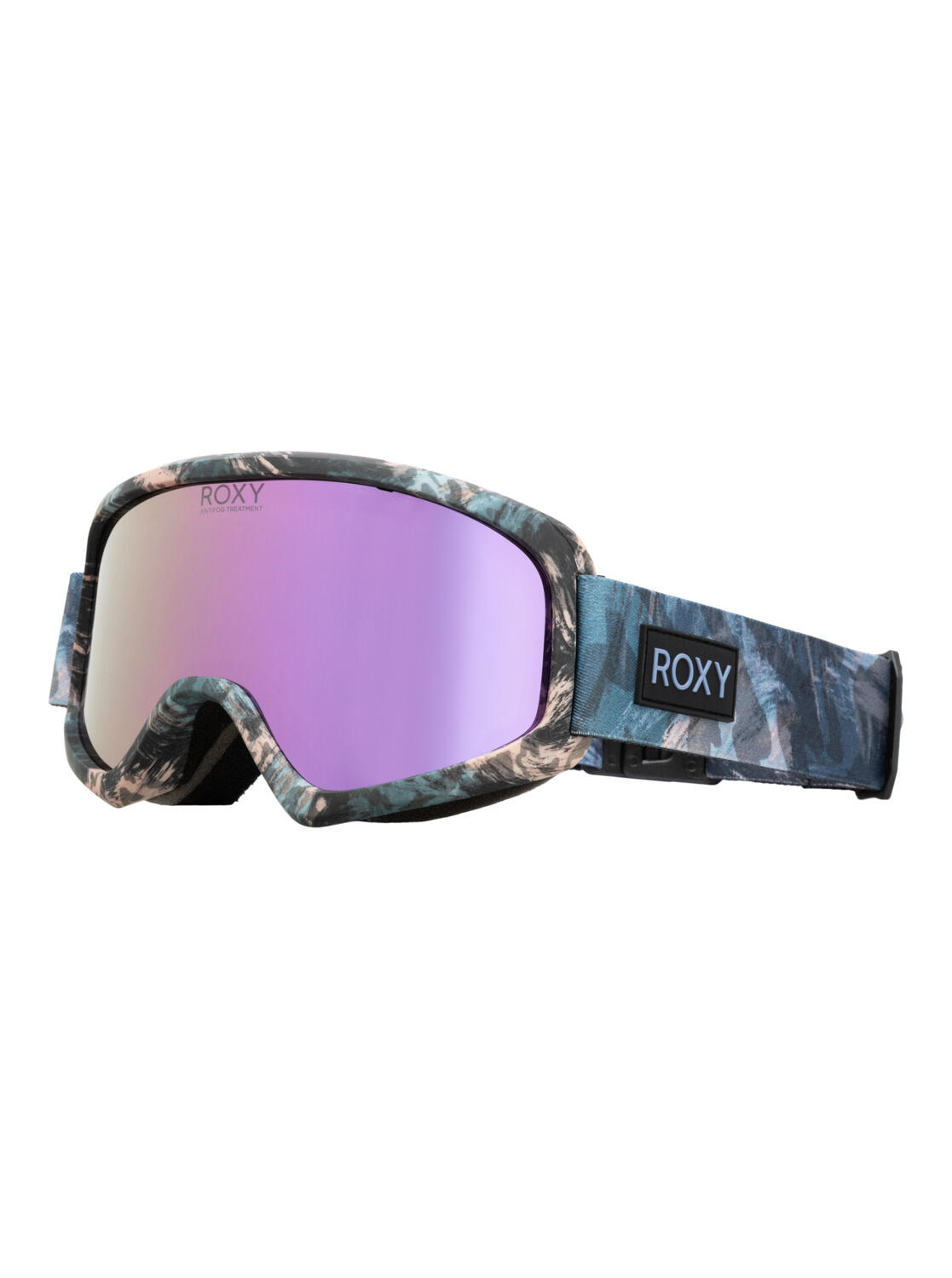 Masque de snowboard MOONRIDE Bleu Femme 3/4