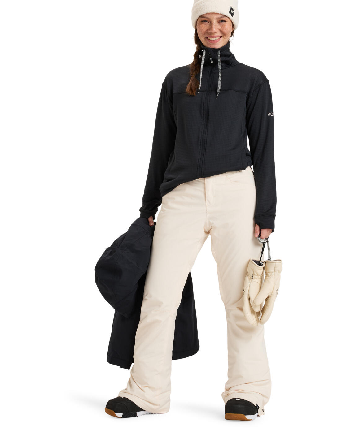 Pantalon de snow BACKYARD Beige Femme 4/4