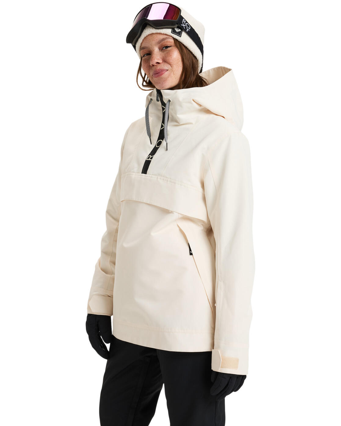 Schneejacke SHELTER Beige Frauen 3/4