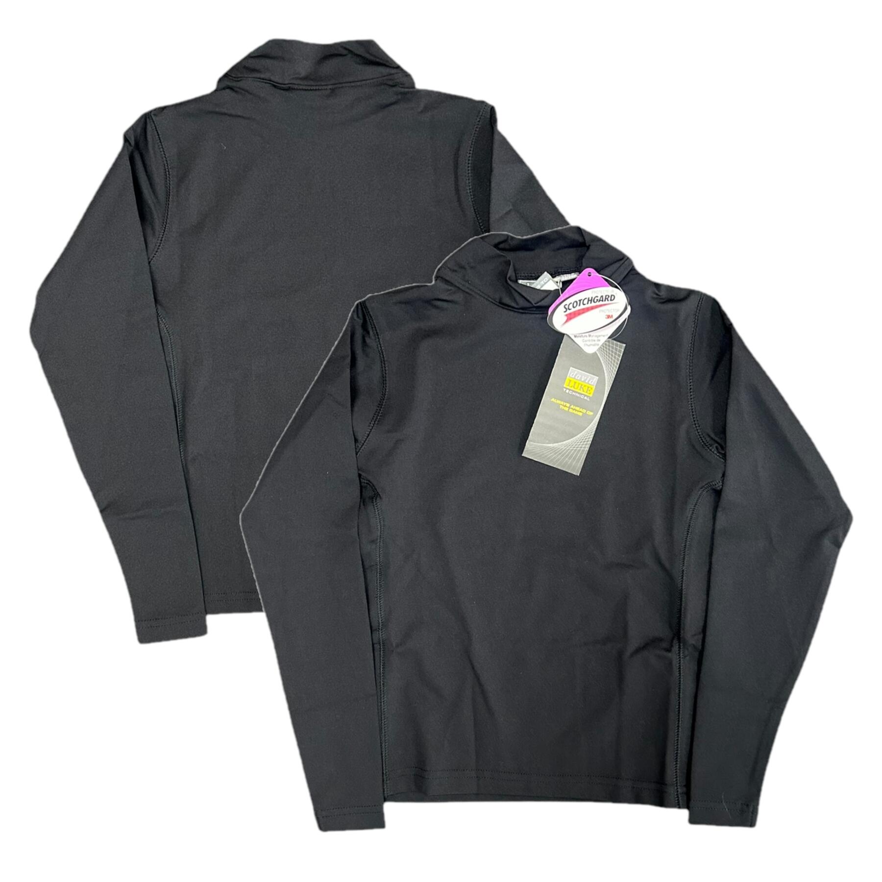 NO BRAND Kid's Sports Baselayer Top David Luke Tech Performance Long Sleeve