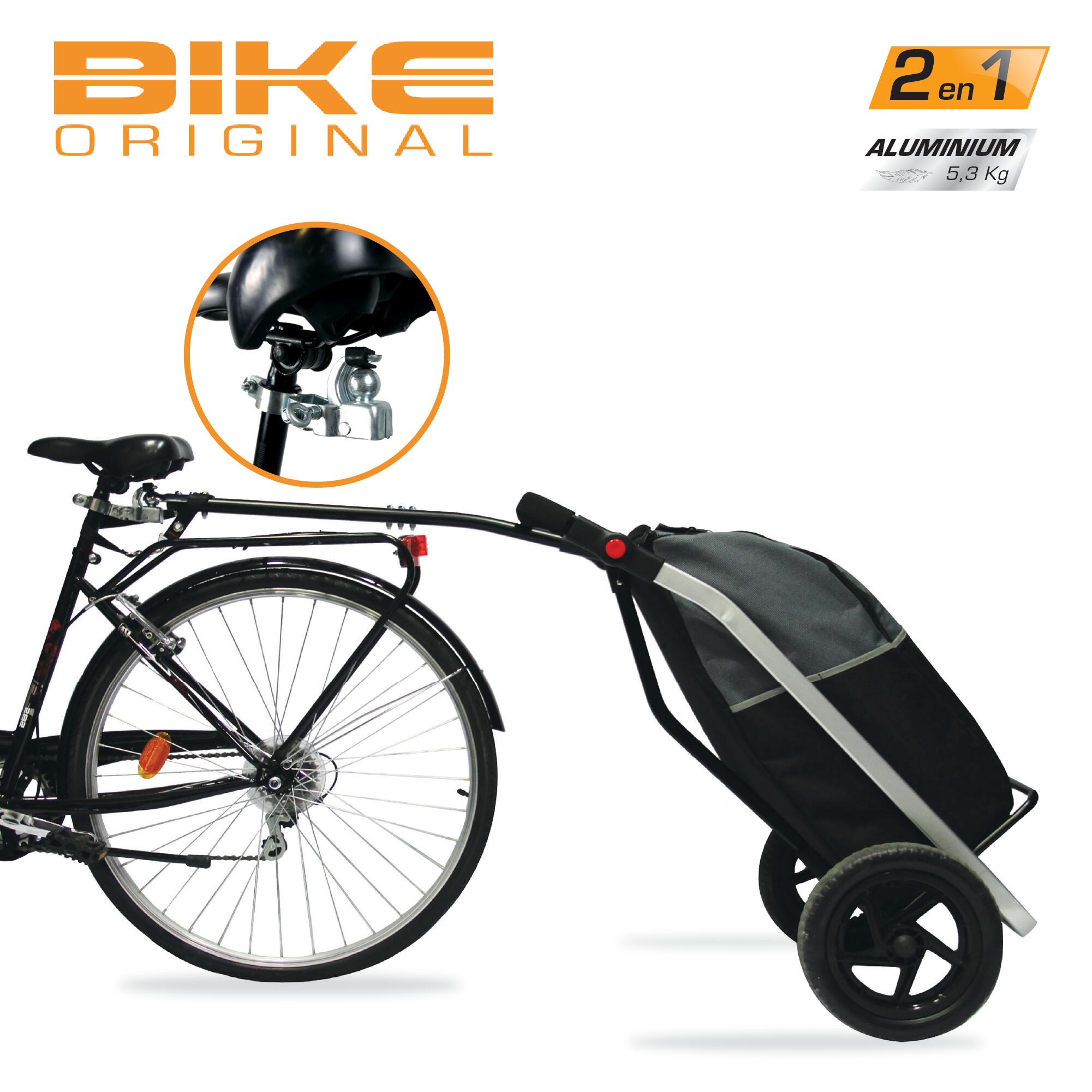 Shopping Trailer BIKE ORIGINAL compatible vélo de ville 3/7