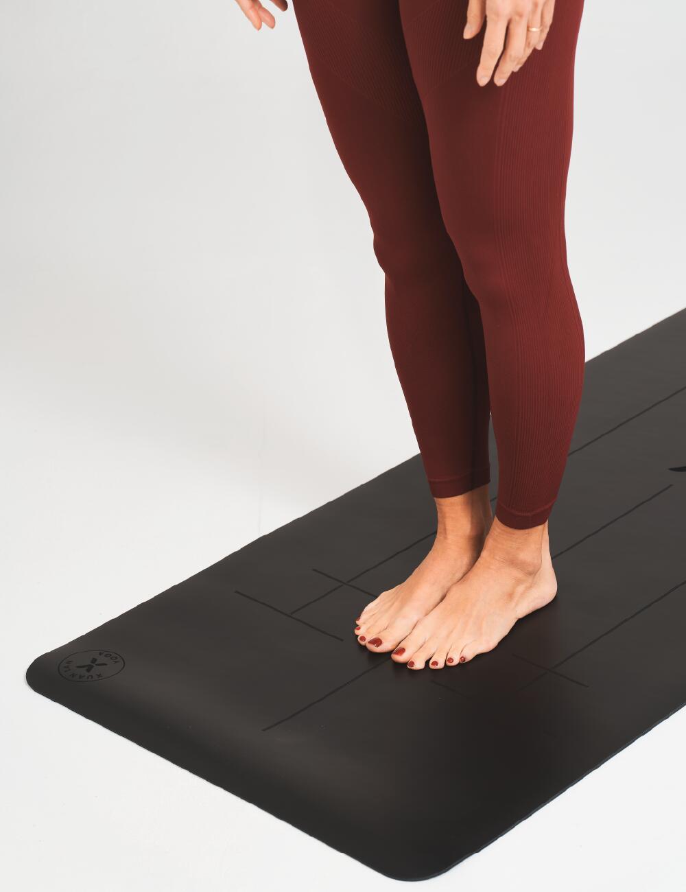 Esterilla de yoga Xuan Lan Yoga Negro Antideslizante 183x66x05cm 5/7