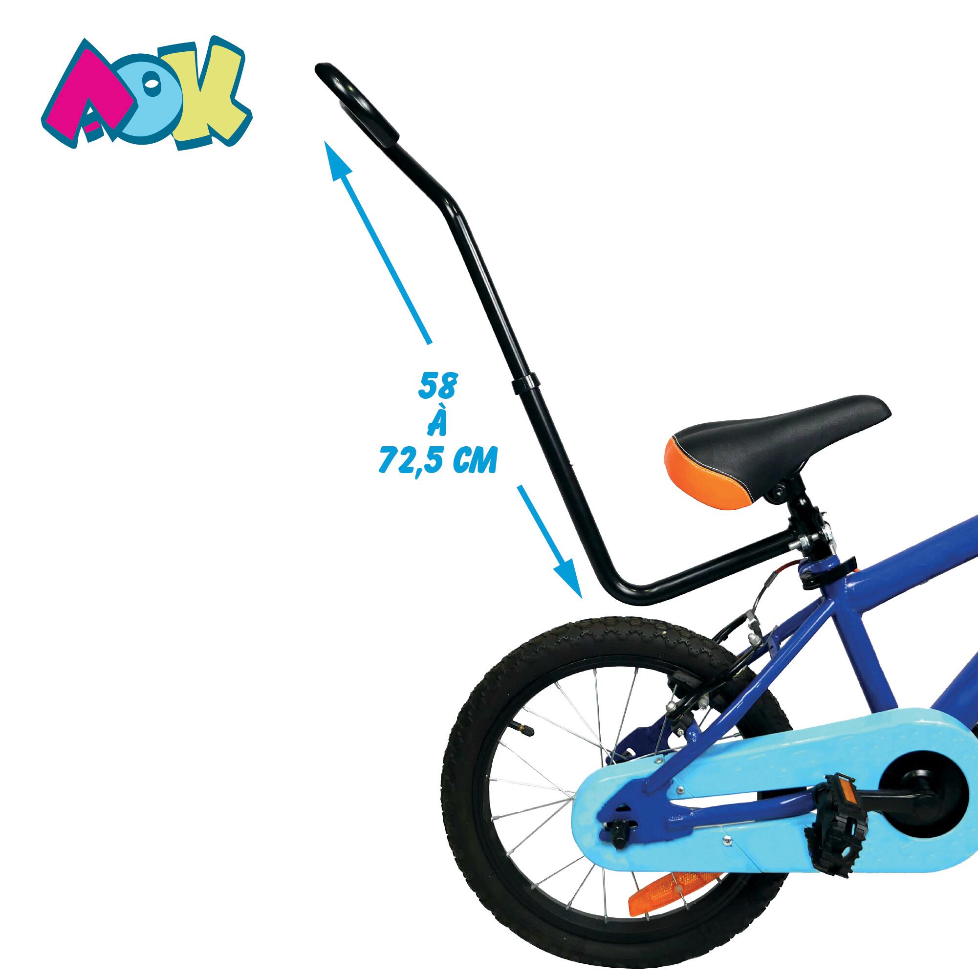 Kinderfietsstang voor leren AOK. 5/5