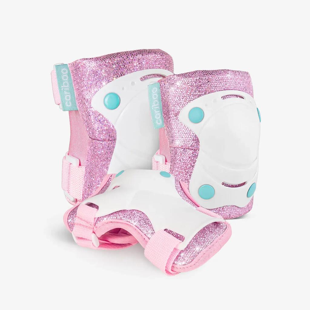 Chrániče pre deti Cariboo Ballerina 3-pack (ružové)
