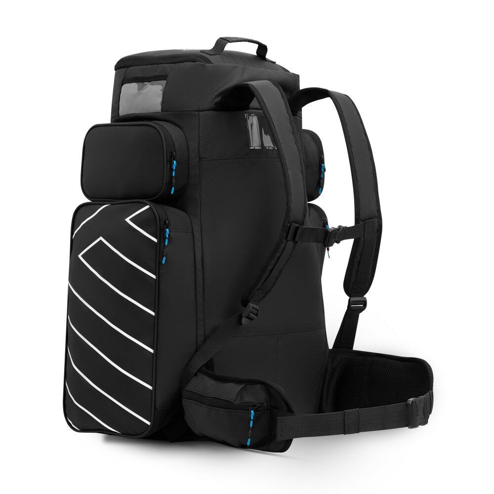 Mochila de viaje 40L nieve esquí y nieve Hombre y Mujer Gentoo Negro 2/6