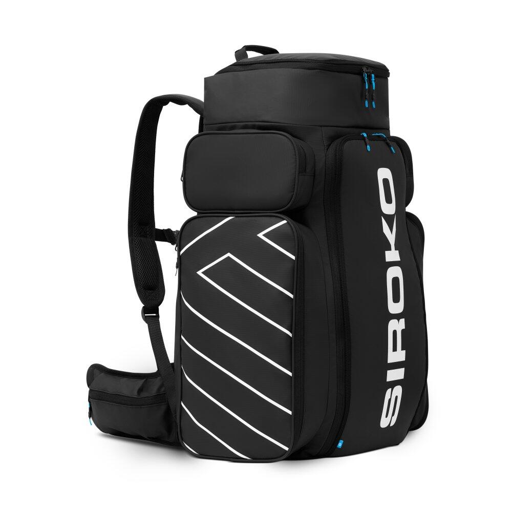 SIROKO Herren und Damen Wintersport -reiserucksack 40l Gentoo Schwarz