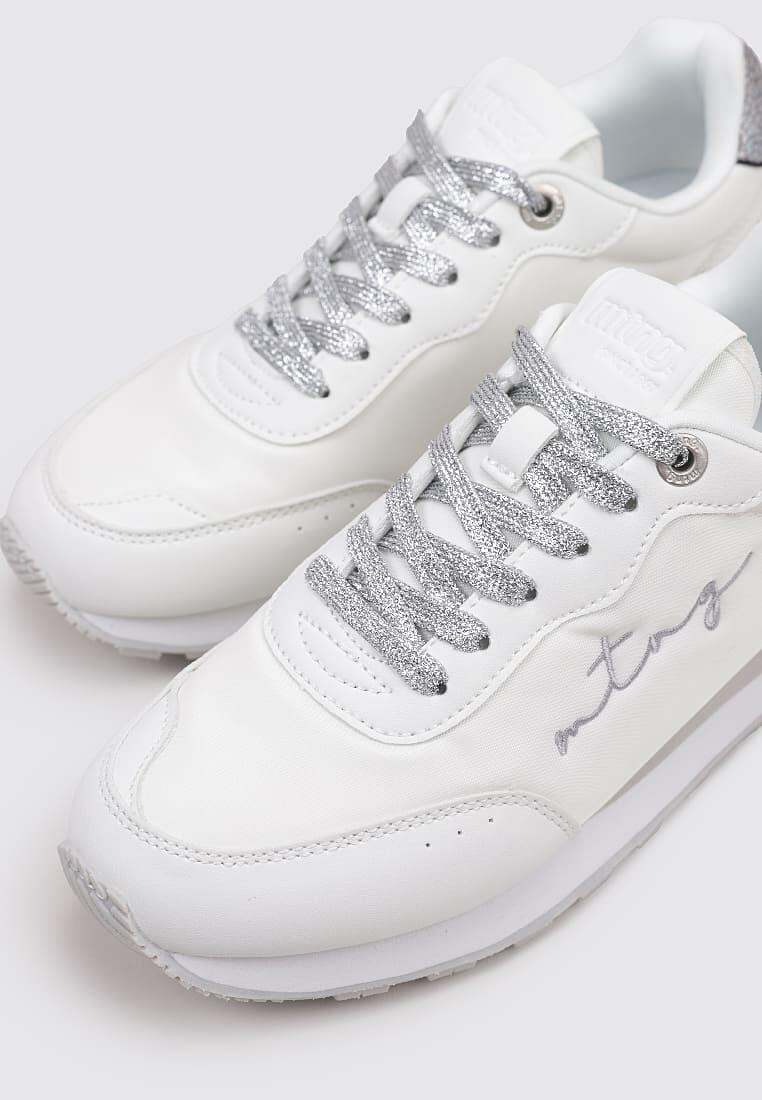 Chaussure de randonnée Baskets Femme Mtng 60494 Blan 3/7