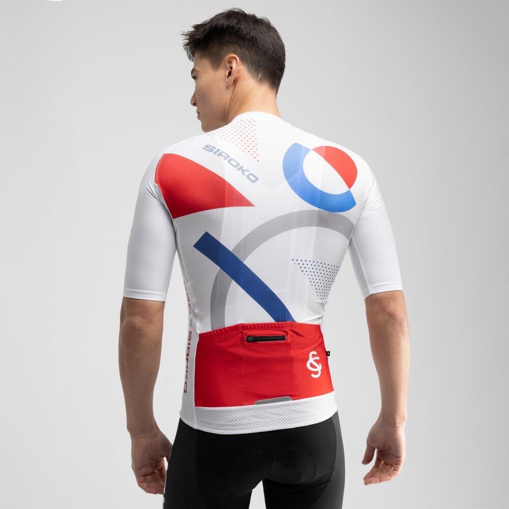 Maillot vélo manches courtes homme Real Sporting de Gijón x Siroko Cyclisme SC 6/7