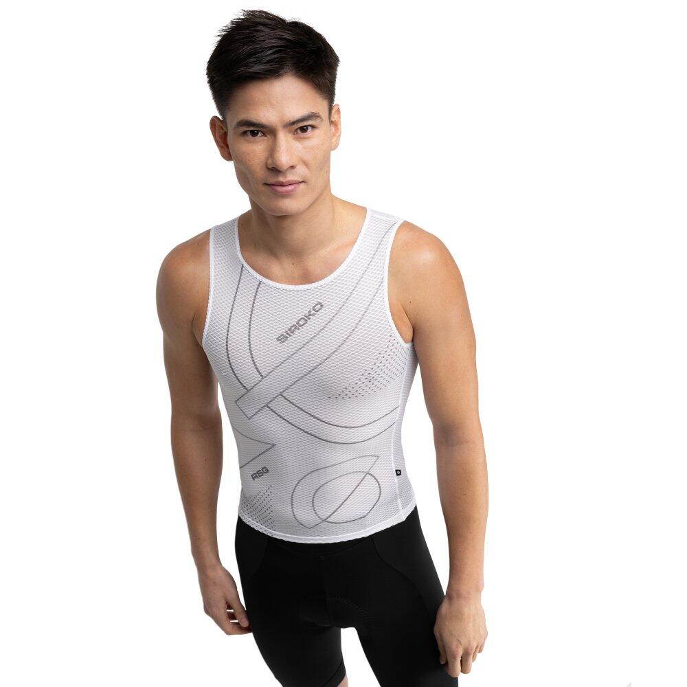 Camisola interior de ciclismo para homem Real Sporting de Gijón x Siroko SC BL
