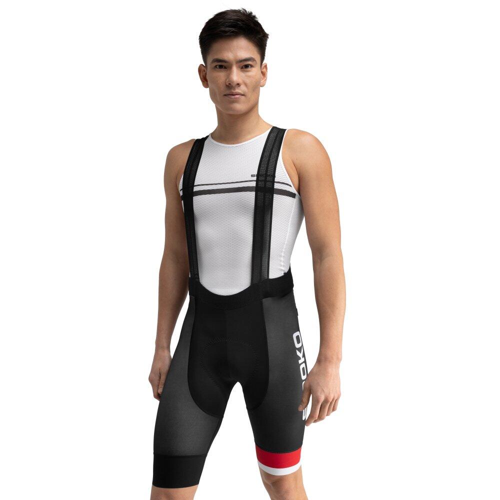 SIROKO Men Cycling 's real sporting de gijón x siroko bib shorts SC BX Pro Solera Blac