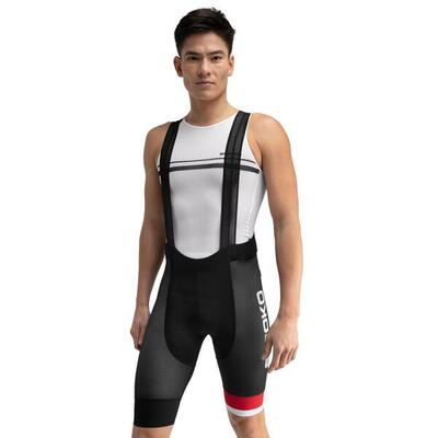 Culote corto hombre Real Sporting de Gijón x Siroko ciclismo SC BX Pro Solera N