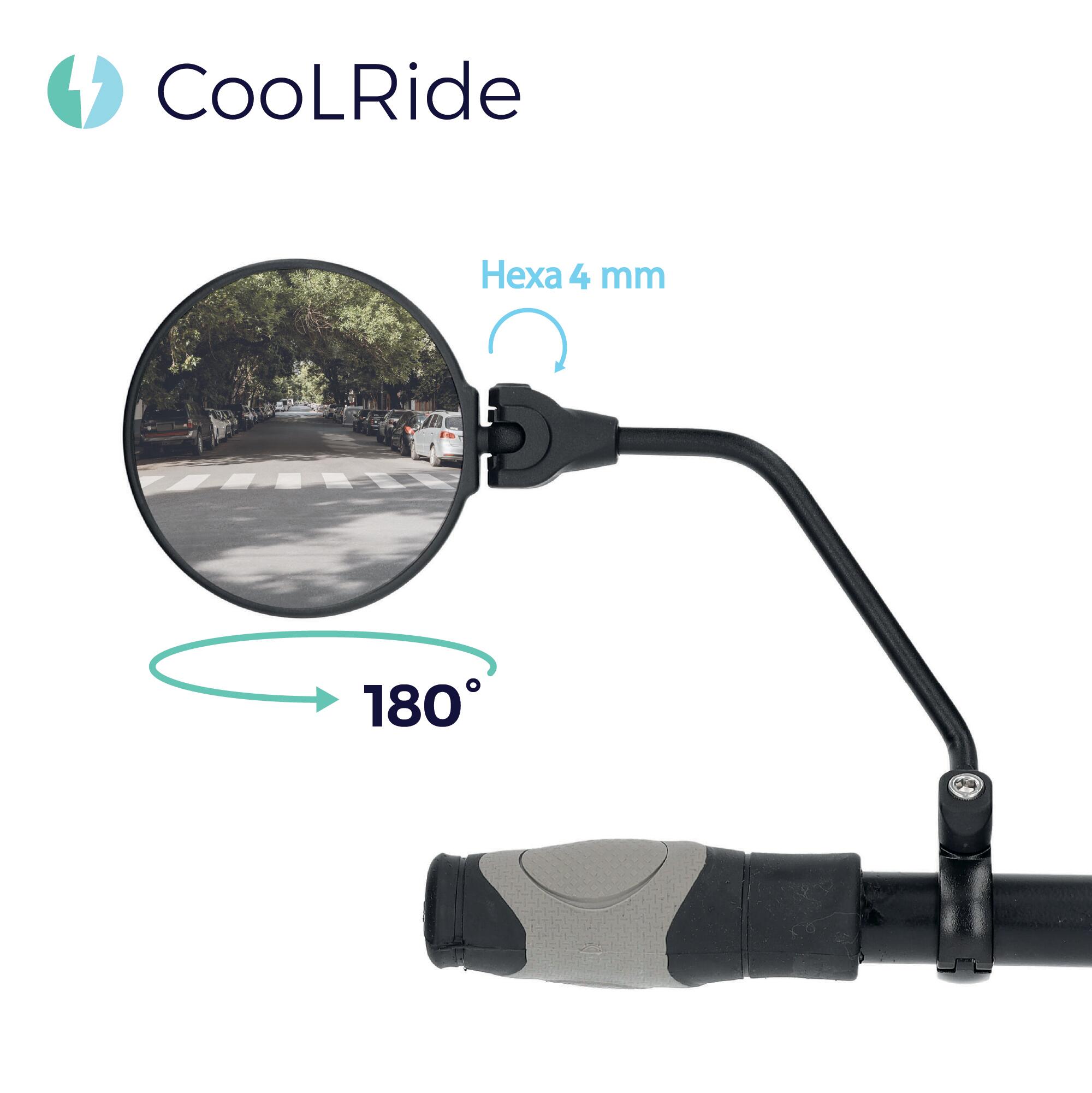Rétroviseur vélo gauche tête rotative 4/6